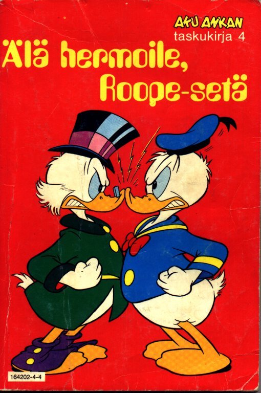 Aku Ankan taskukirja book cover 3