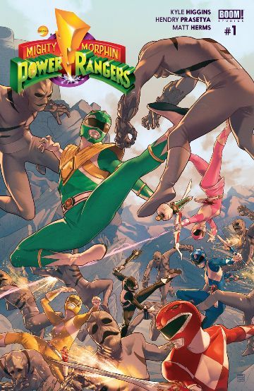 Mighty Morphin Power Rangers, #1 book cover