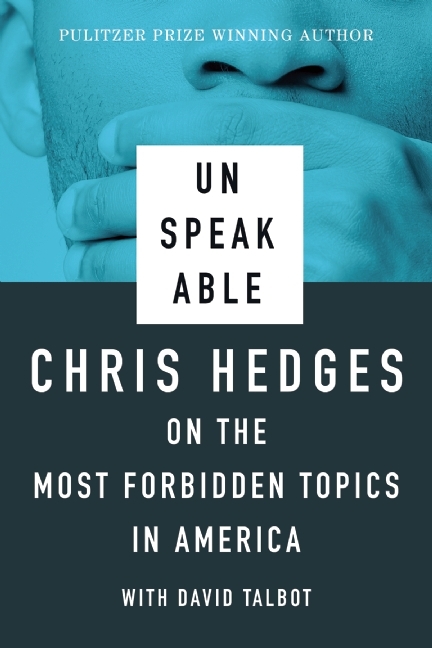 Unspeakable book cover