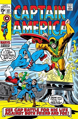 Captain America (1968-1996) #127 book cover