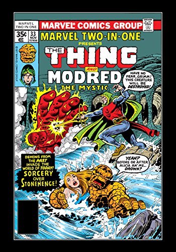 Marvel Two-In-One #33 book cover