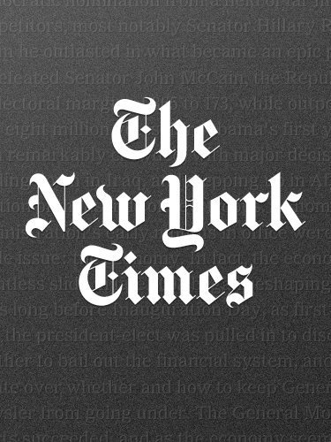 The New York Times book cover