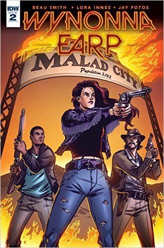 Wynonna Earp (2016) book cover 2