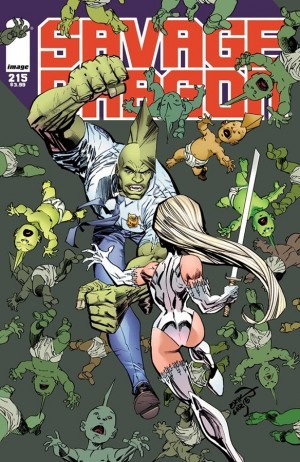 Savage Dragon #215 book cover