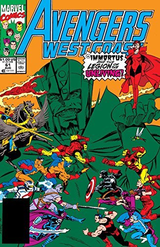 Avengers West Coast #61 book cover