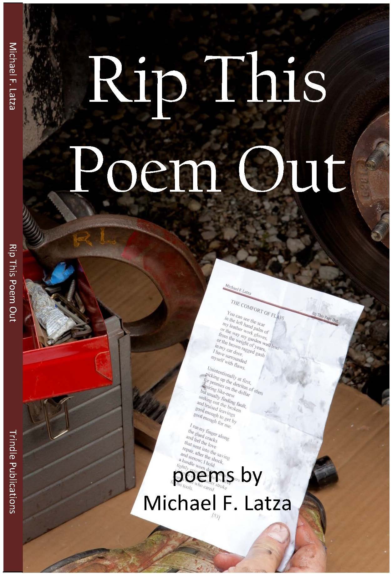 Rip This Poem Out by Michael F. Latza | Goodreads