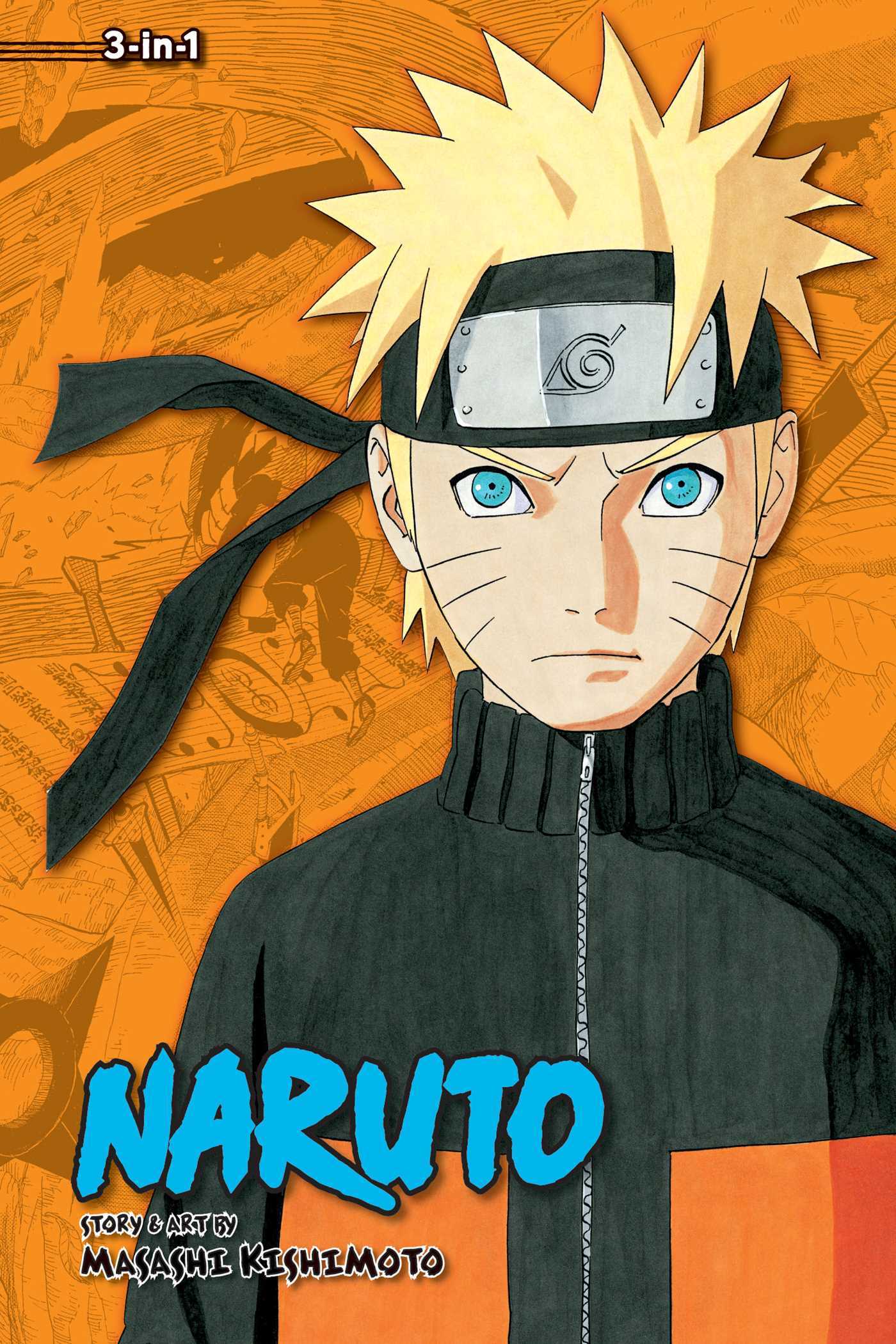Naruto (3-in-1 Edition), Vol. 15 book cover