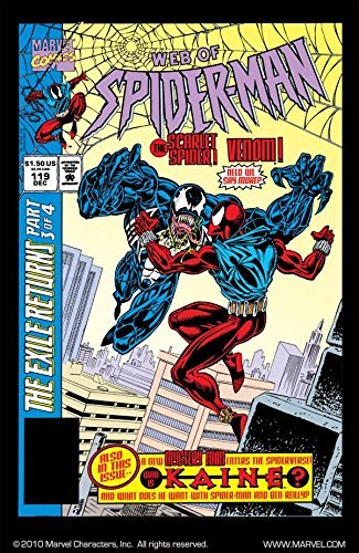 Web of Spider-Man (1985-1995) #119 book cover