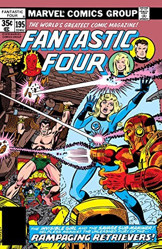 Fantastic Four (1961-1998) #195 (Fantastic Four book cover