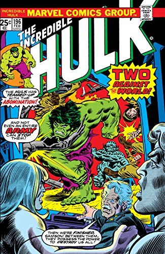 Incredible Hulk (1962-1999) #196 book cover