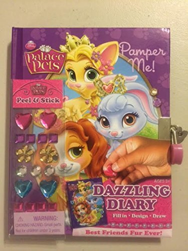 Palace Pets Pamper Me! Dazzling Diary book cover