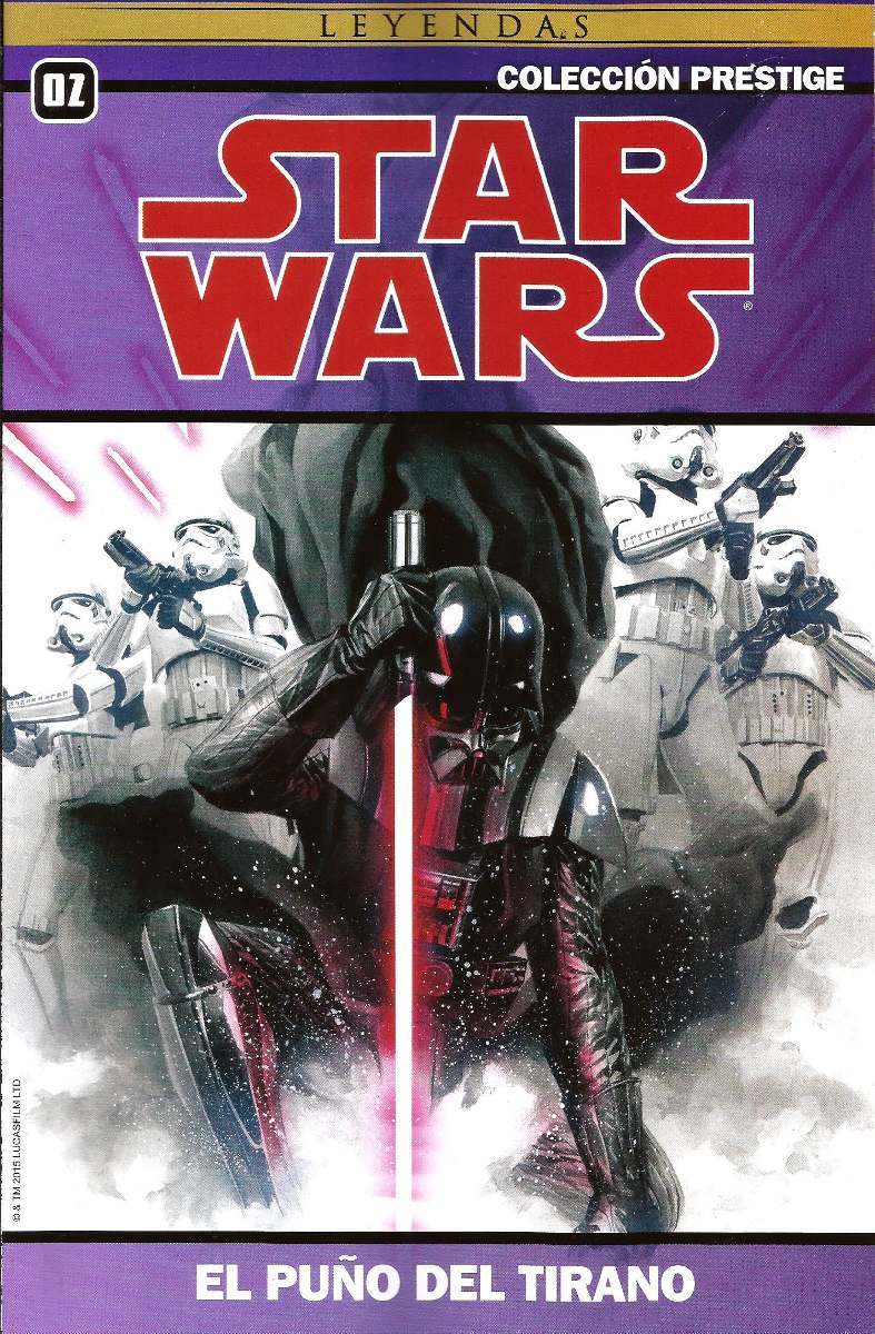 Star Wars Legends Colección Prestige book cover 2