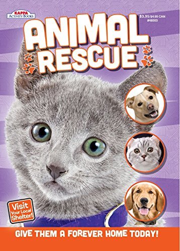 Animal Rescue Coloring & Activity Book - Gray Kitty by Kappa Books ...
