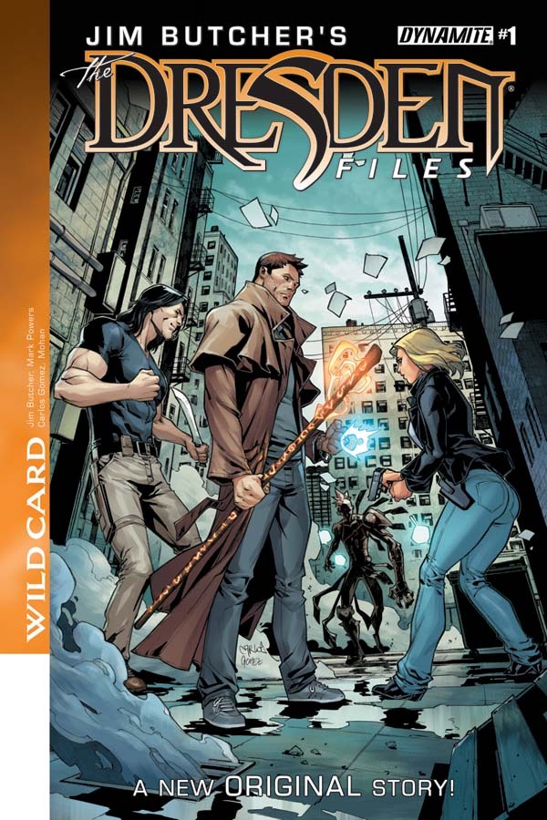 Jim Butcher's Dresden Files book cover