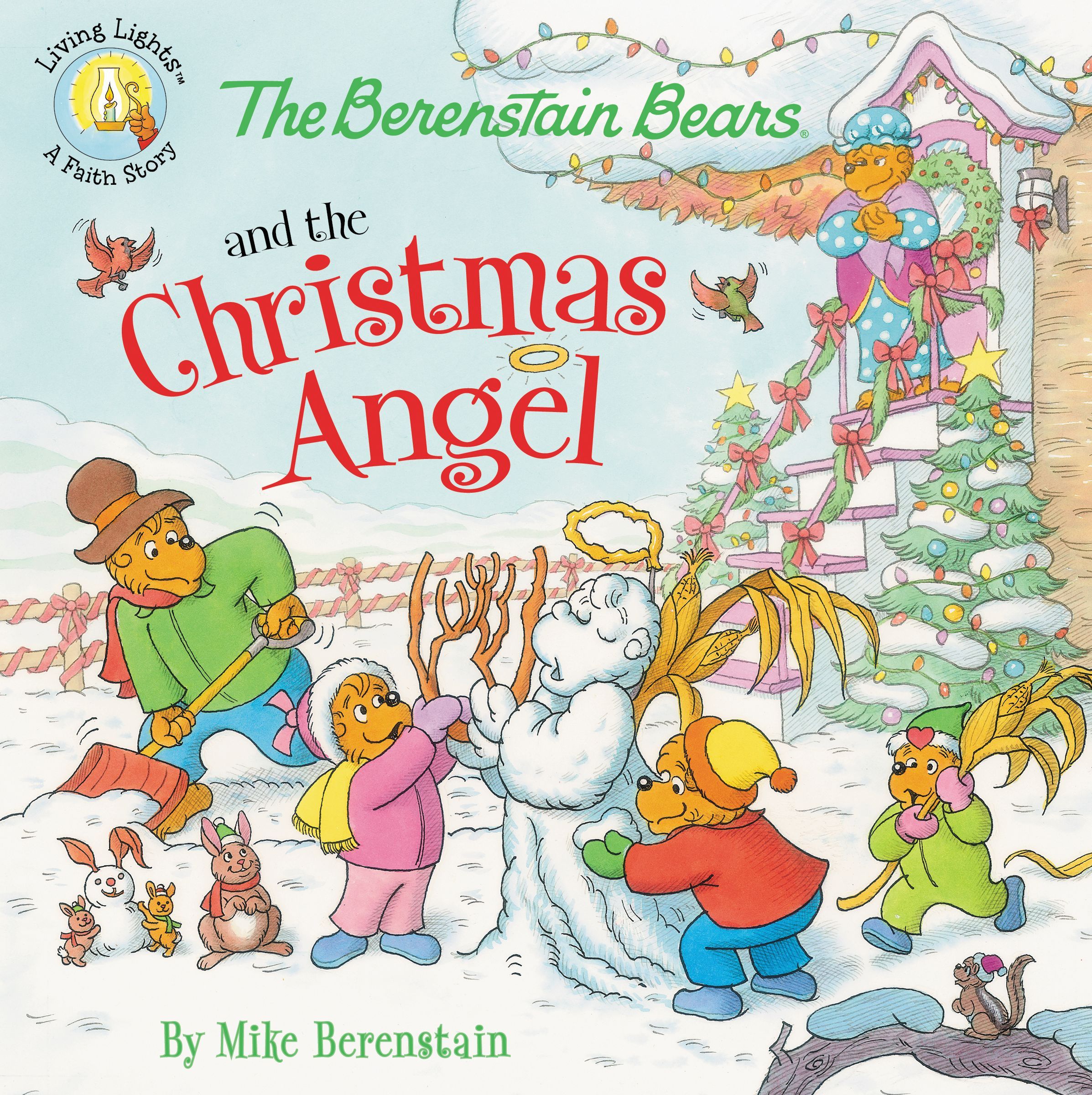 The Berenstain Bears and the Christmas Angel book cover