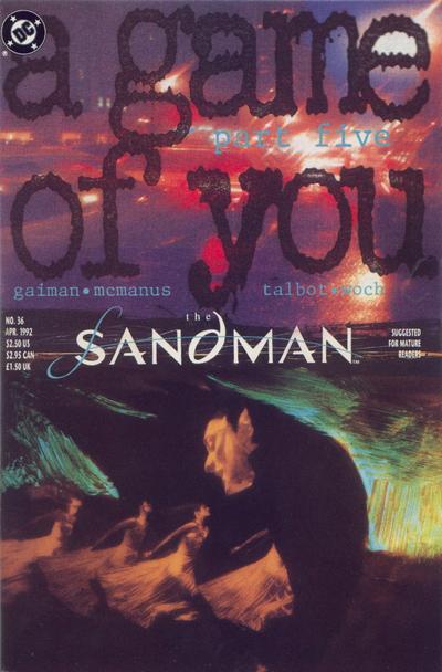 The Sandman #36 book cover