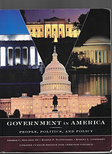 Government in America: People, Politics, and Policy by Wattenberg ...