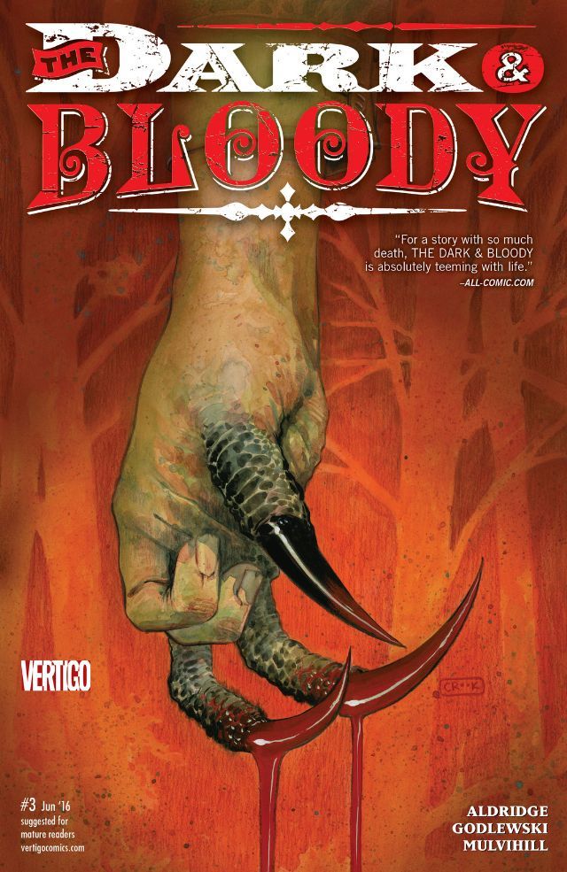 The Dark & Bloody book cover 3