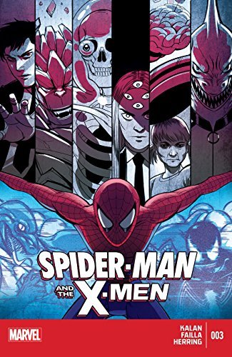 Spider-Man and the X-Men book cover 3