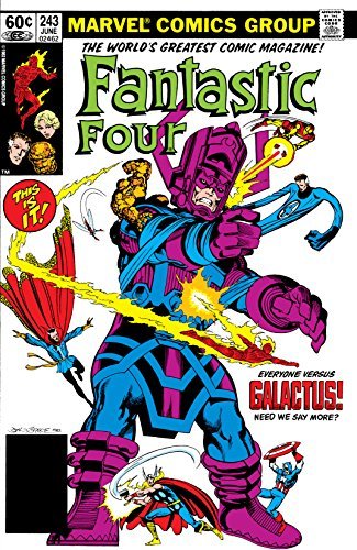 Fantastic Four (1961-1998) #243 (Fantastic Four book cover