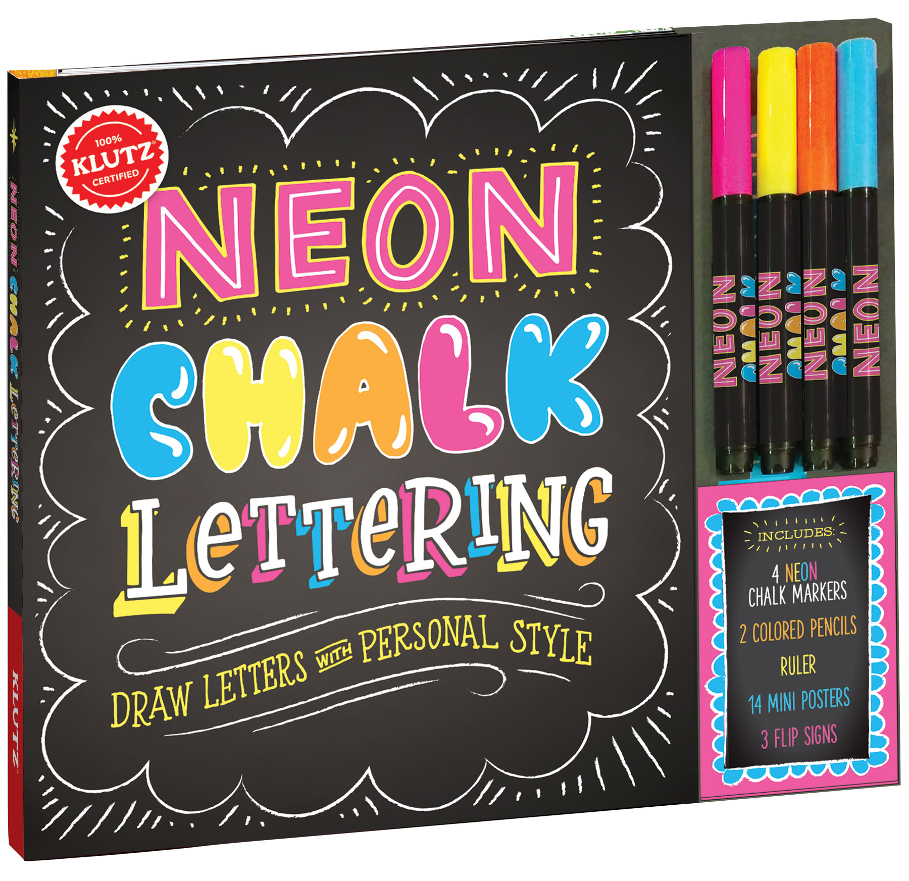KLUTZ Neon Chalk Lettering Toy by Klutz | Goodreads