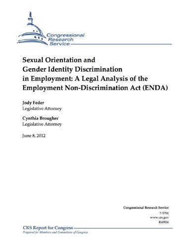 Sexual Orientation and Gender Identity Discrimination in Employment: A ...