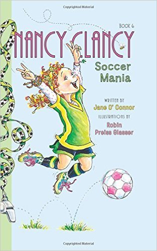 Nancy Clancy, Soccer Mania book cover