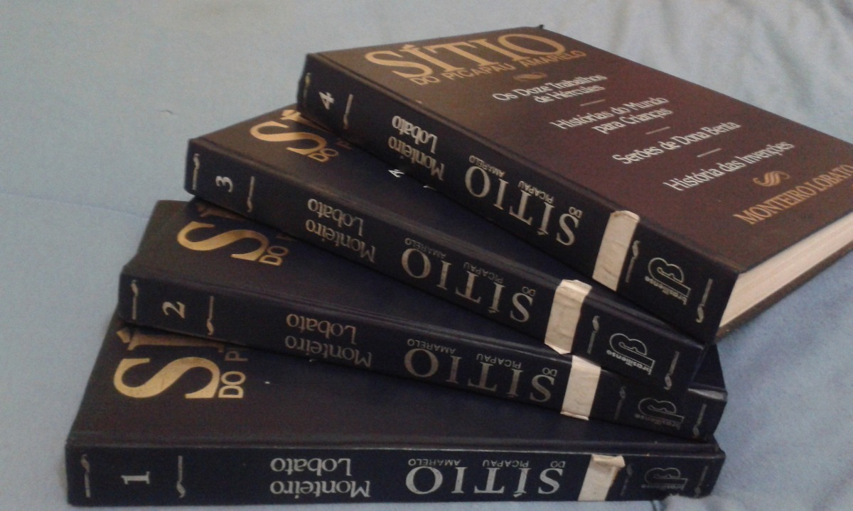 Sítio de Picapau Amarelo - Edição de Luxo - Completa - 4 Volumes book cover