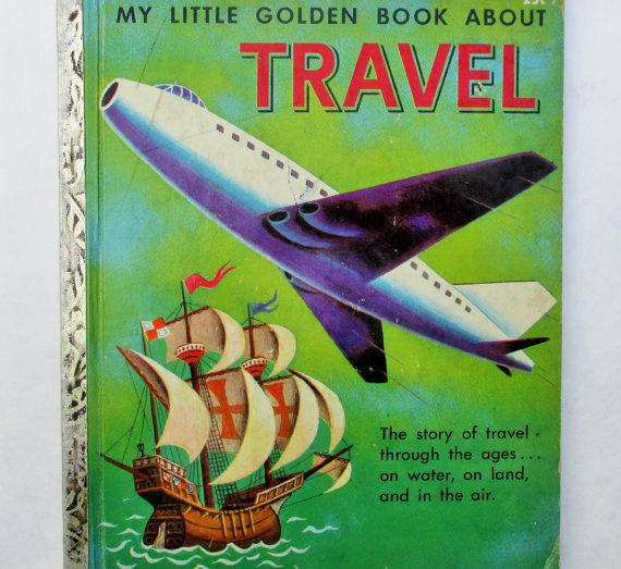 My Little Golden Book About Travel book cover