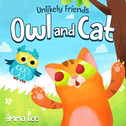 Unlikely Friends, the Owl and the Cat