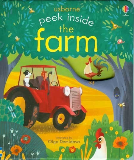 Peek Inside the Farm book cover