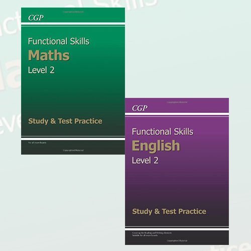 Functional Skills English Level 2 Study & Test Practice – CGP (2019, Paperback)