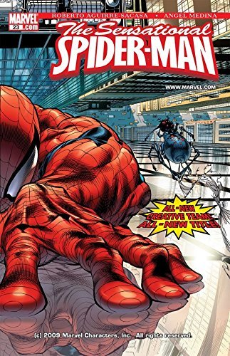 The Sensational Spider-Man #23 book cover