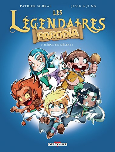 Les Légendaires - Parodia book cover 1