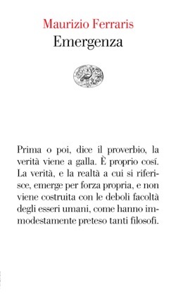 Emergenza book cover