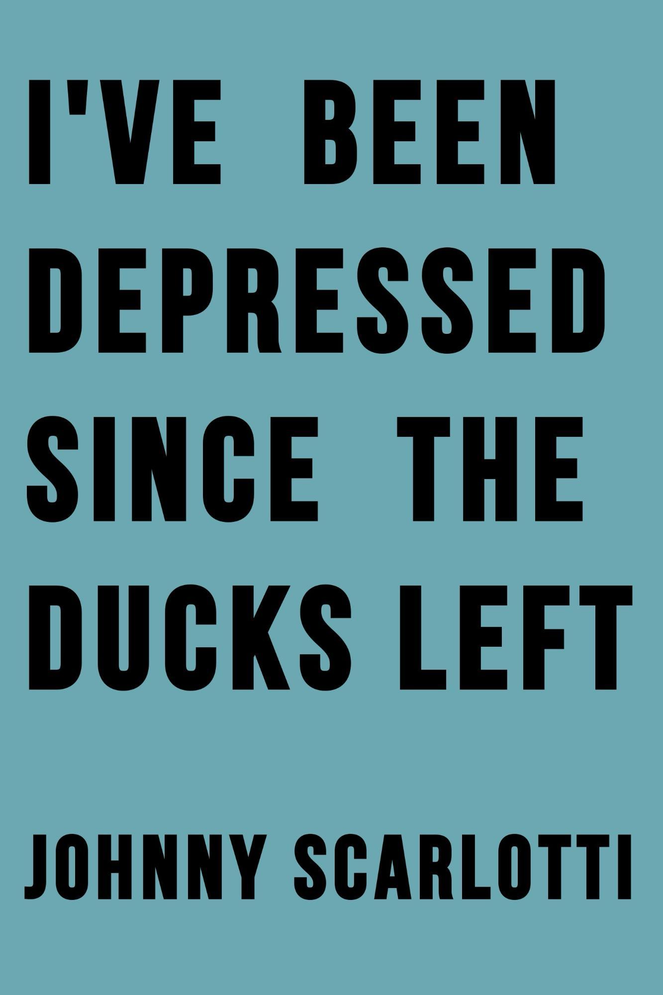 I've Been Depressed Since the Ducks Left book cover