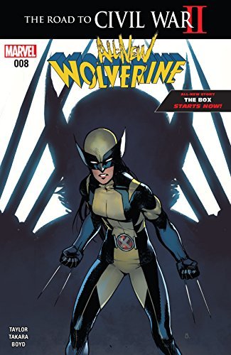 All-New Wolverine #8 book cover