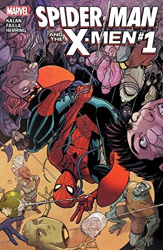 Spider-Man and the X-Men book cover 1