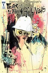 Hunter S. Thompson's Fear and Loathing in Las Vegas book cover 1