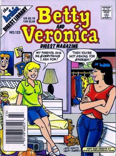 Betty and Veronica Digest #123 book cover