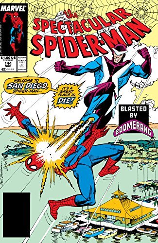 Peter Parker, The Spectacular Spider-Man (1976-1998) #144 book cover