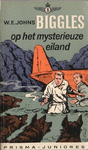 Biggles on Mystery Island book cover