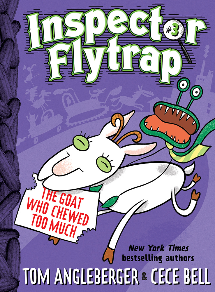 Inspector Flytrap in The Goat Who Chewed Too Much (Inspector Flytrap #3)