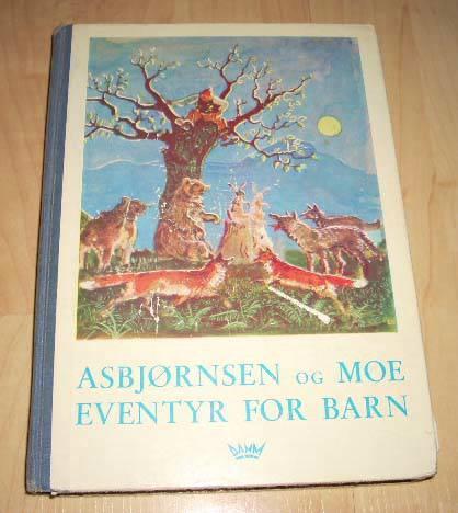 Asbjørnsen og Moe eventyr for barn book cover
