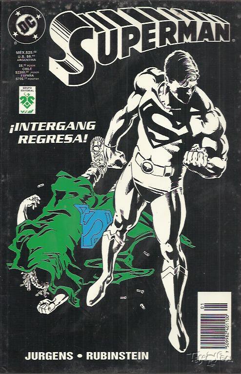 Superman book cover