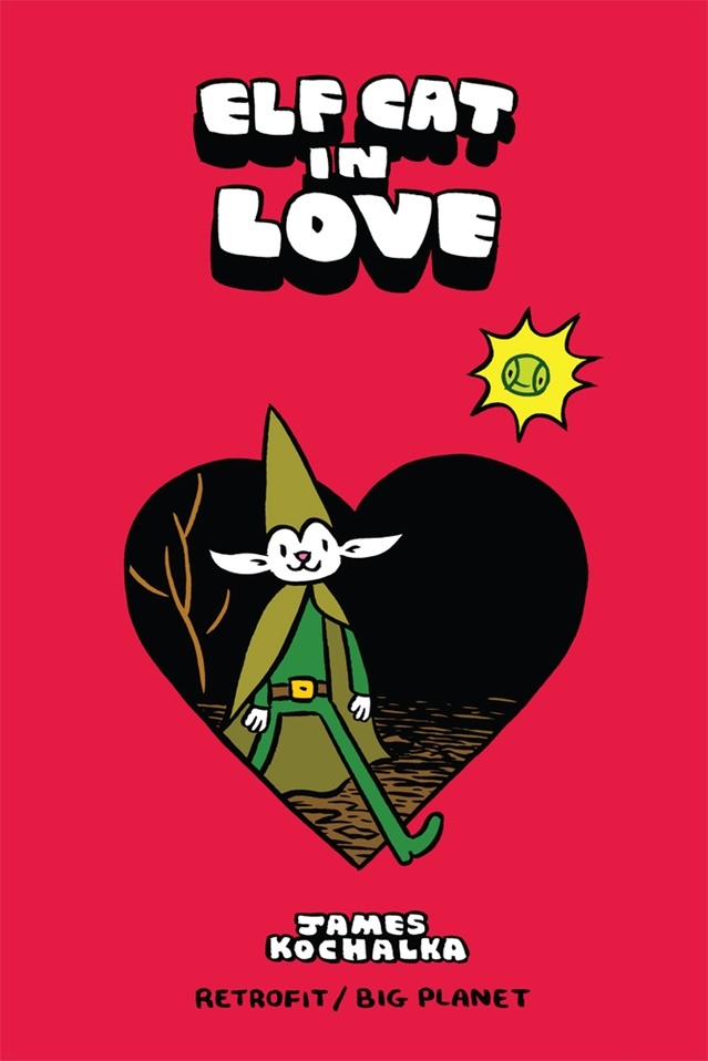 Elf Cat In Love book cover