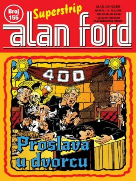 Alan Ford n. 400 book cover