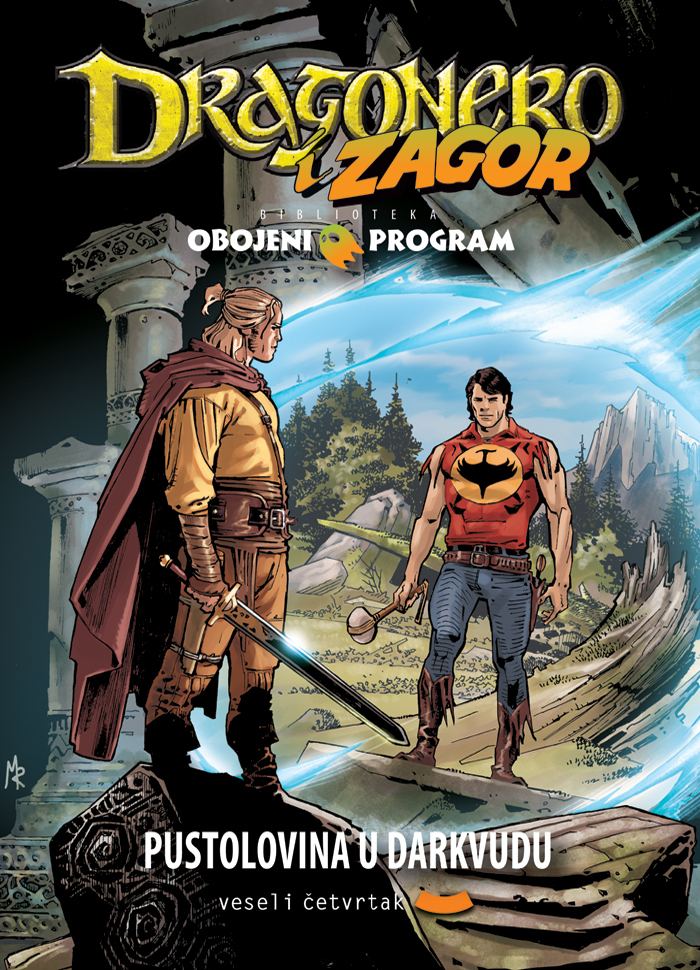 Biblioteka Obojeni program #8 Dragonero i Zagor book cover