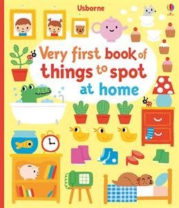 Usborne Books VfB Things to Spot at Home book cover