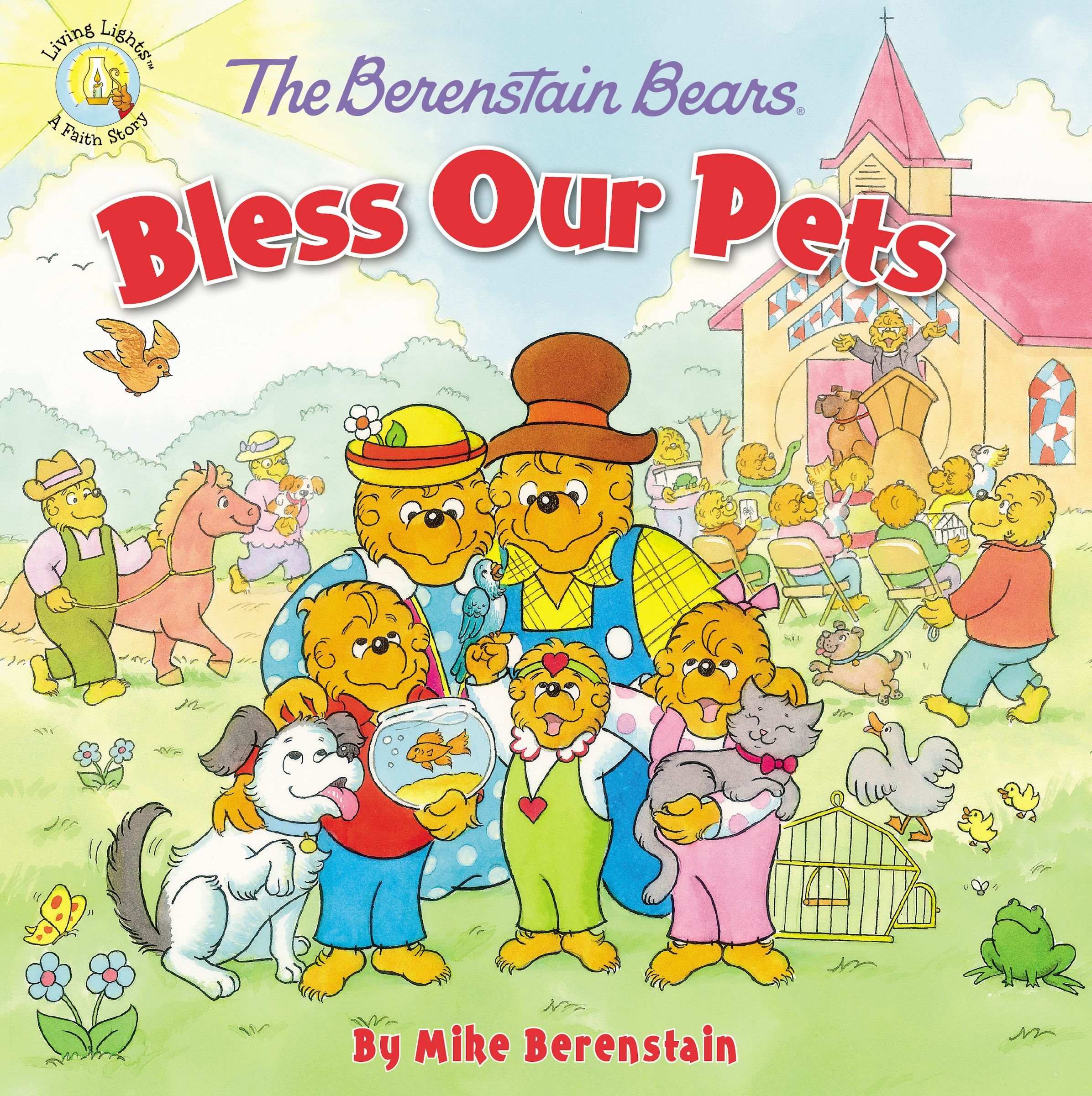 The Berenstain Bears Bless Our Pets book cover